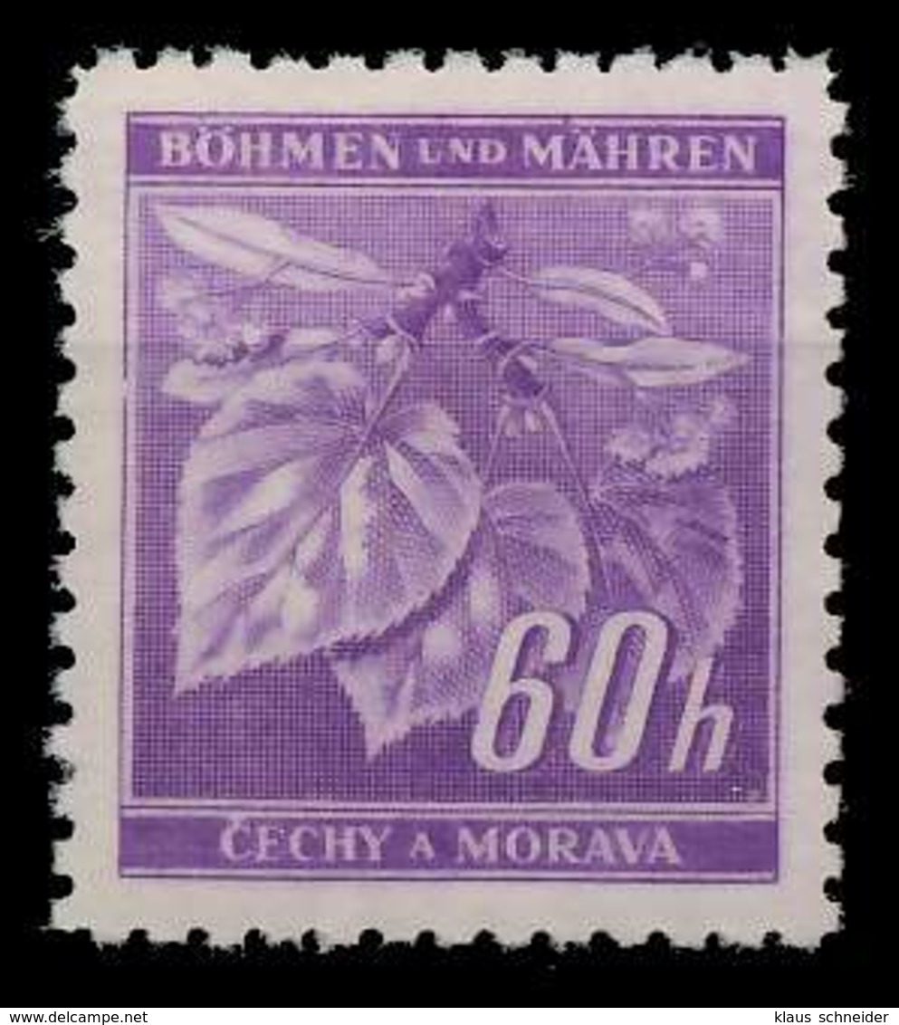 BÖHMEN MÄHREN 1941 Nr 65b Postfrisch X82872E - Unused Stamps