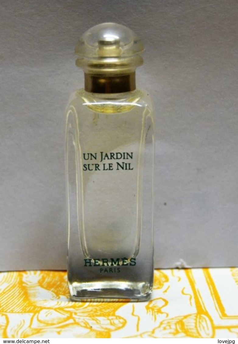 Miniature De Parfum - HERMES "Un Jardin Sur Le Nil" Edt 7,5 Ml - Miniatures Femmes (sans Boite)