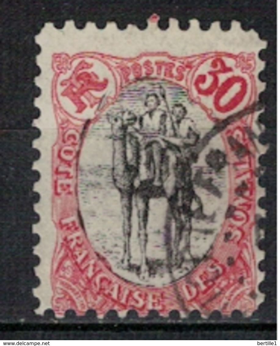 COTE DES SOMALIS        N°  YVERT    46    OBLITERE       ( O   3/ 22 ) - Used Stamps