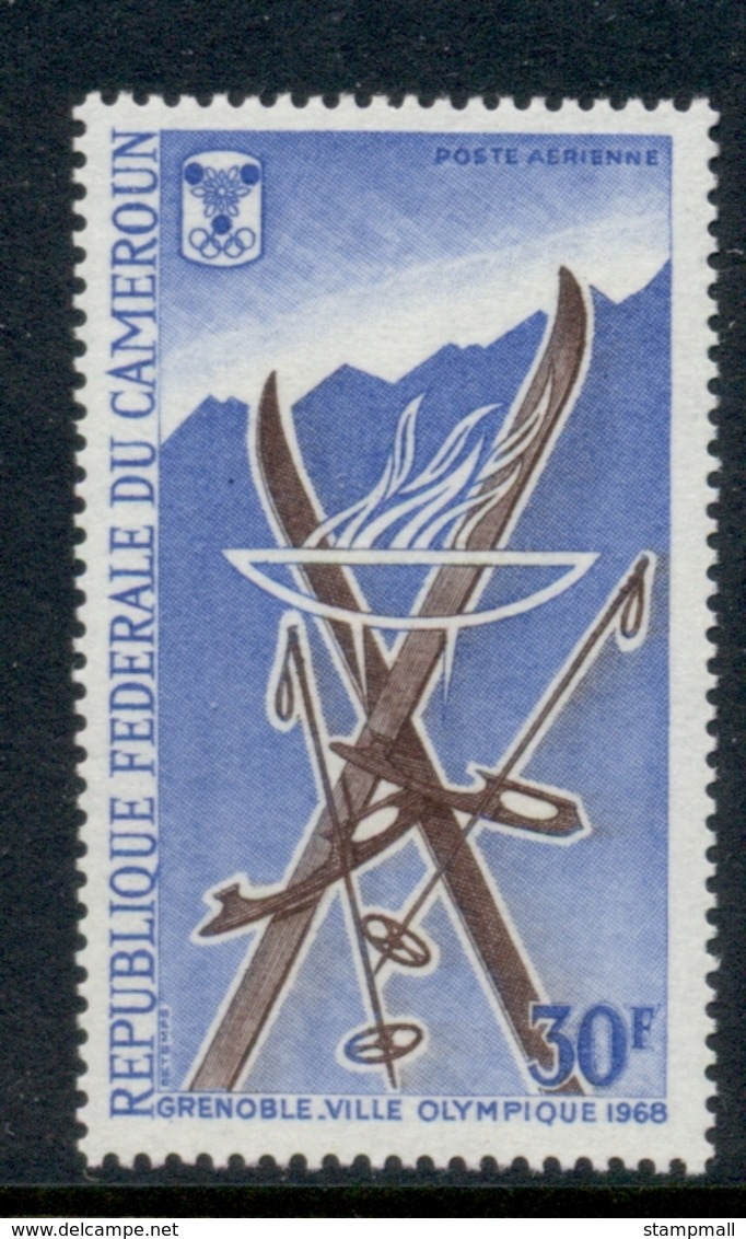 Cameroon 1968 Winter Olympics Grenoble MUH - Cameroon (1960-...)