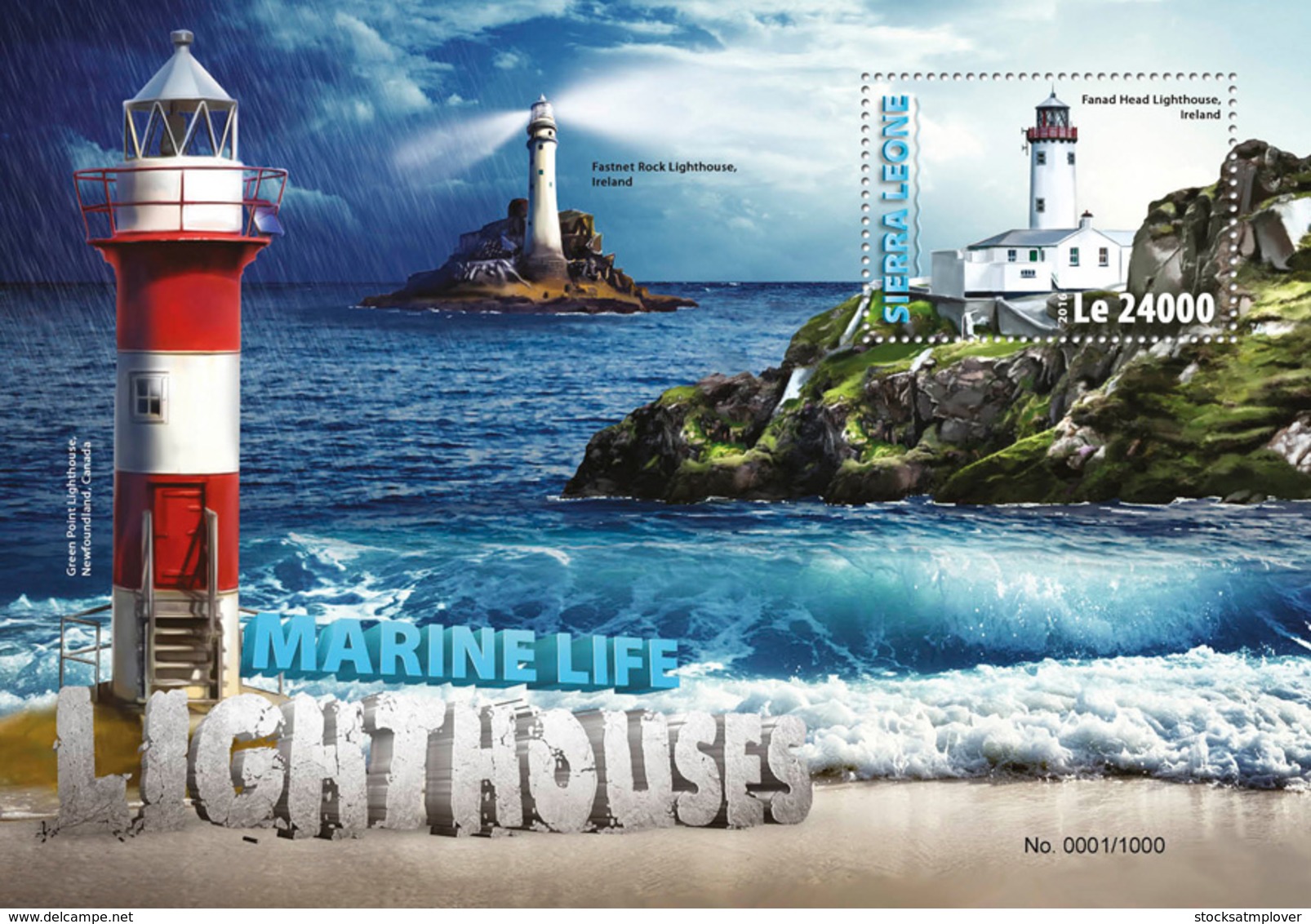 Sierra Leone 2016  Lighthouses - Sierra Leone (1961-...)