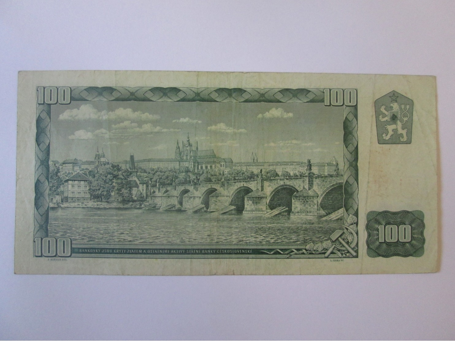 Czechoslovakia 100 Korun 1961 Banknote - Tchécoslovaquie