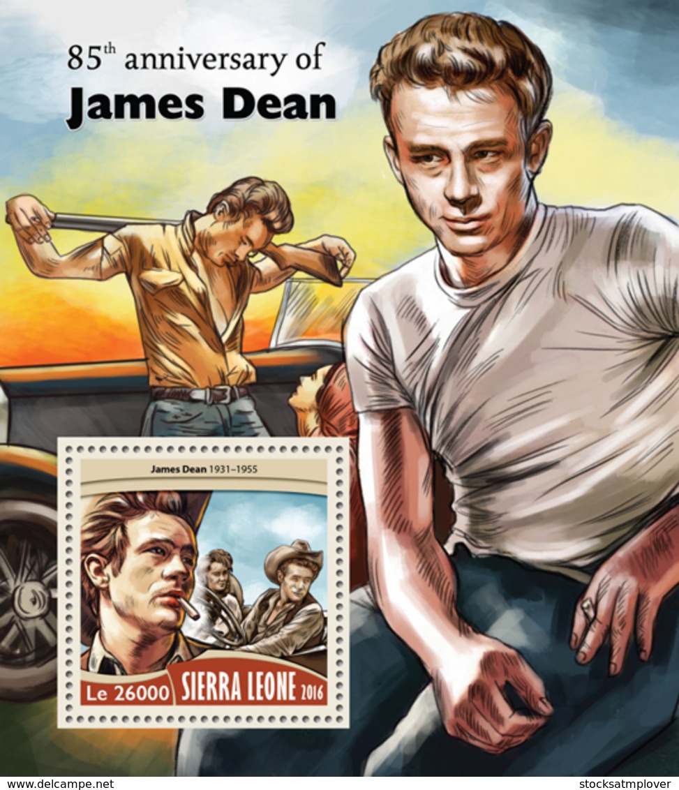 Sierra Leone 2016  James Dean - Sierra Leone (1961-...)