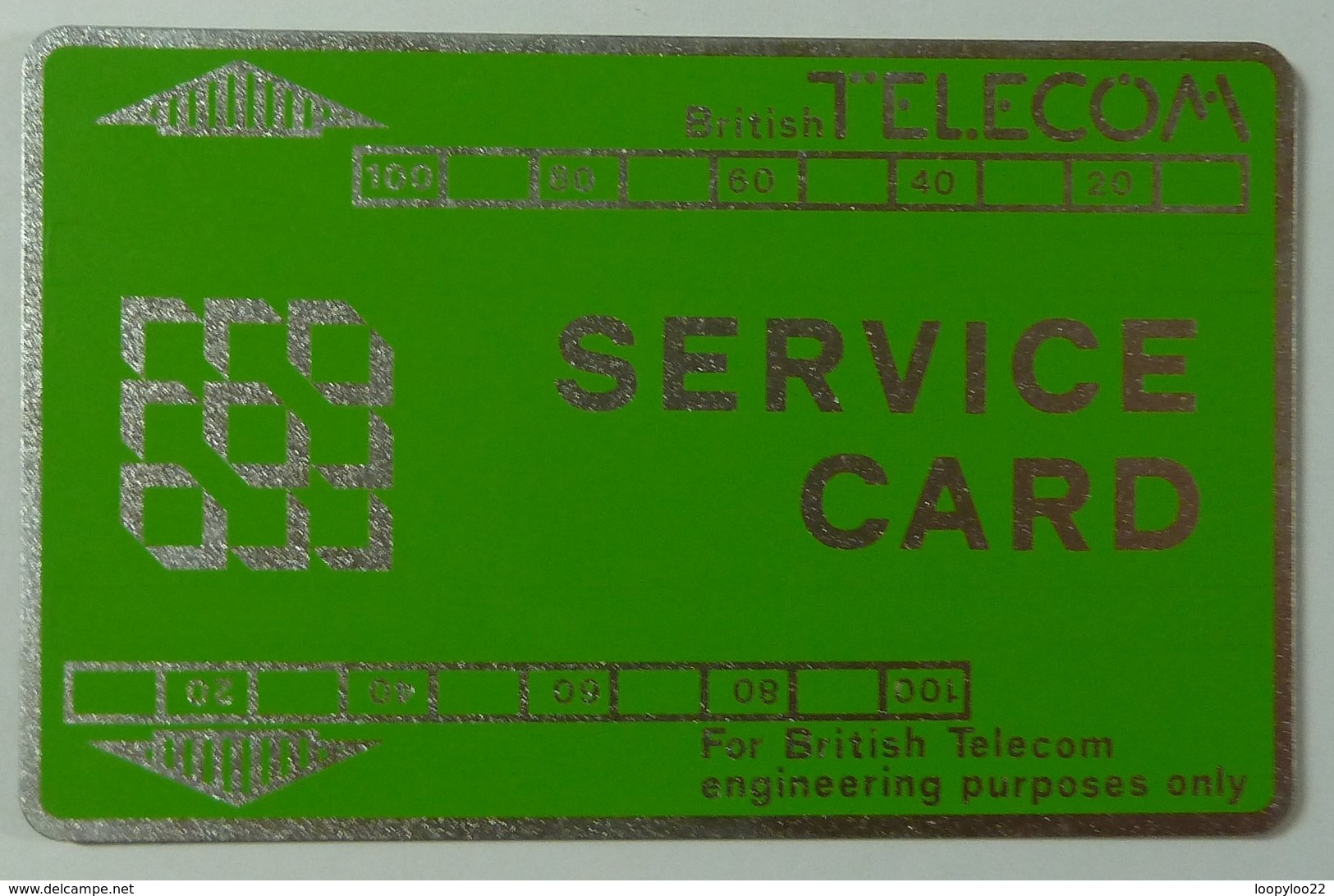 UK - Great Britain - Landis &Gyr - BTS001 - Green Service - 411S - 200 Units - Mint - BT Engineer BSK Dienst Und Test