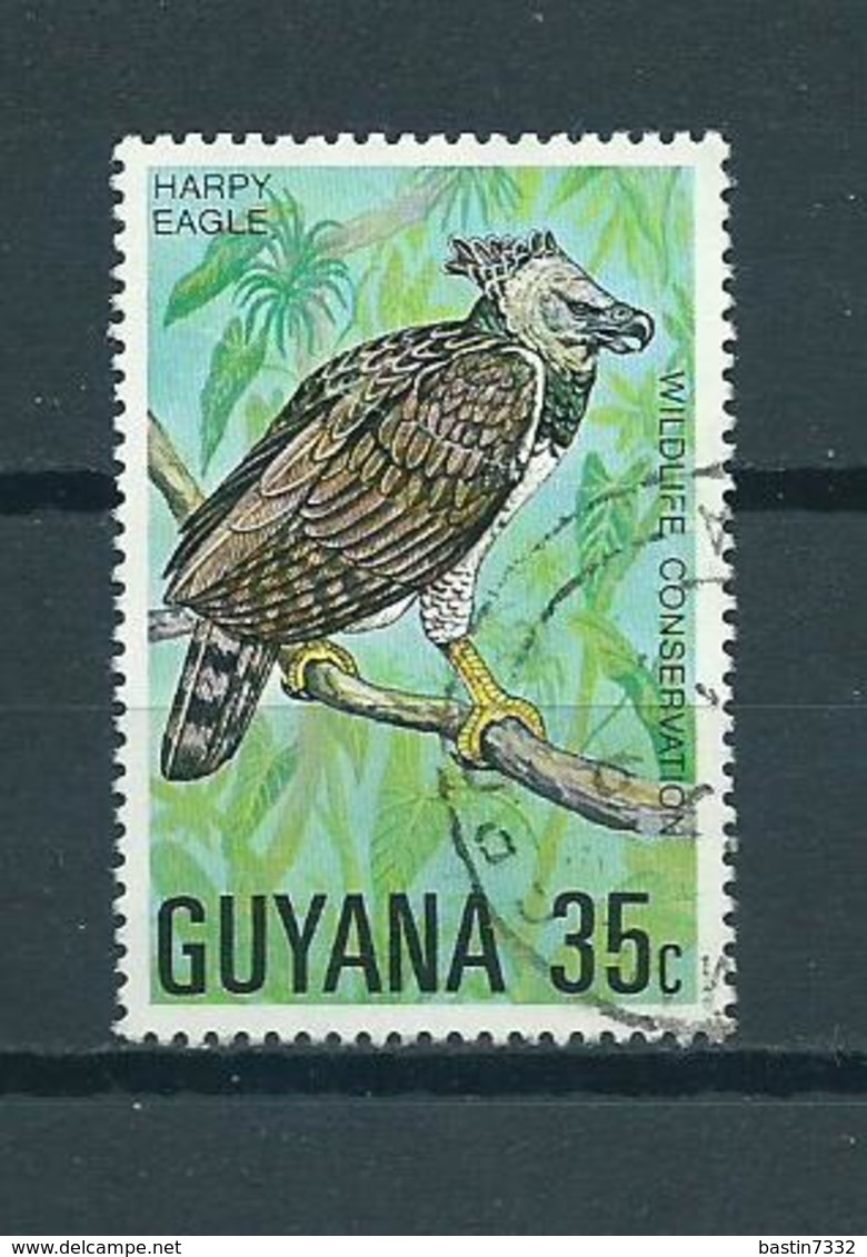 1978 Guyana Birds,oiseaux,vögel 35c. Harpy Eagle Used/gebruikt/oblitere - Guyana (1966-...)