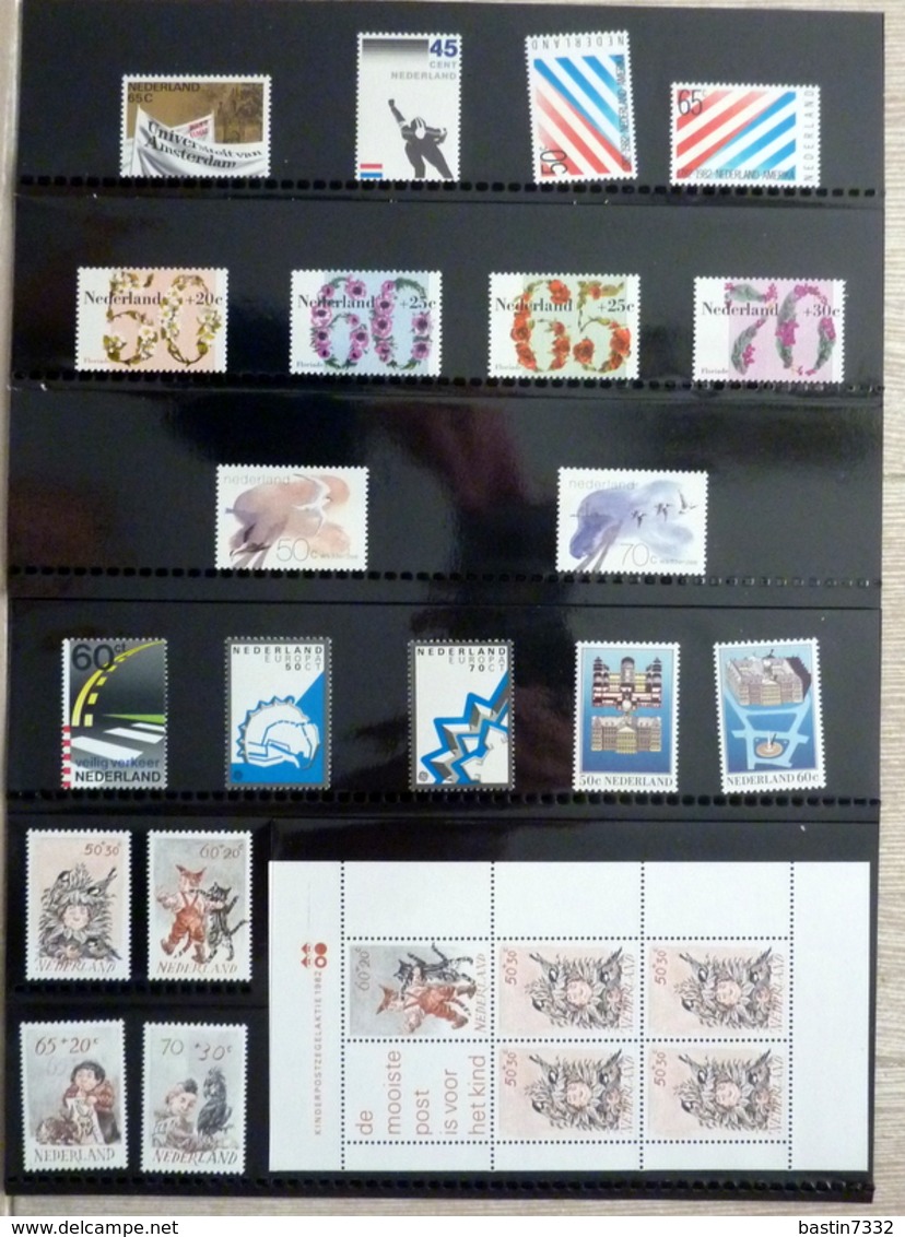 Netherlands collection yearsets(1982-1989) + stockbook MNH/Postfris/Neuf sans charniere