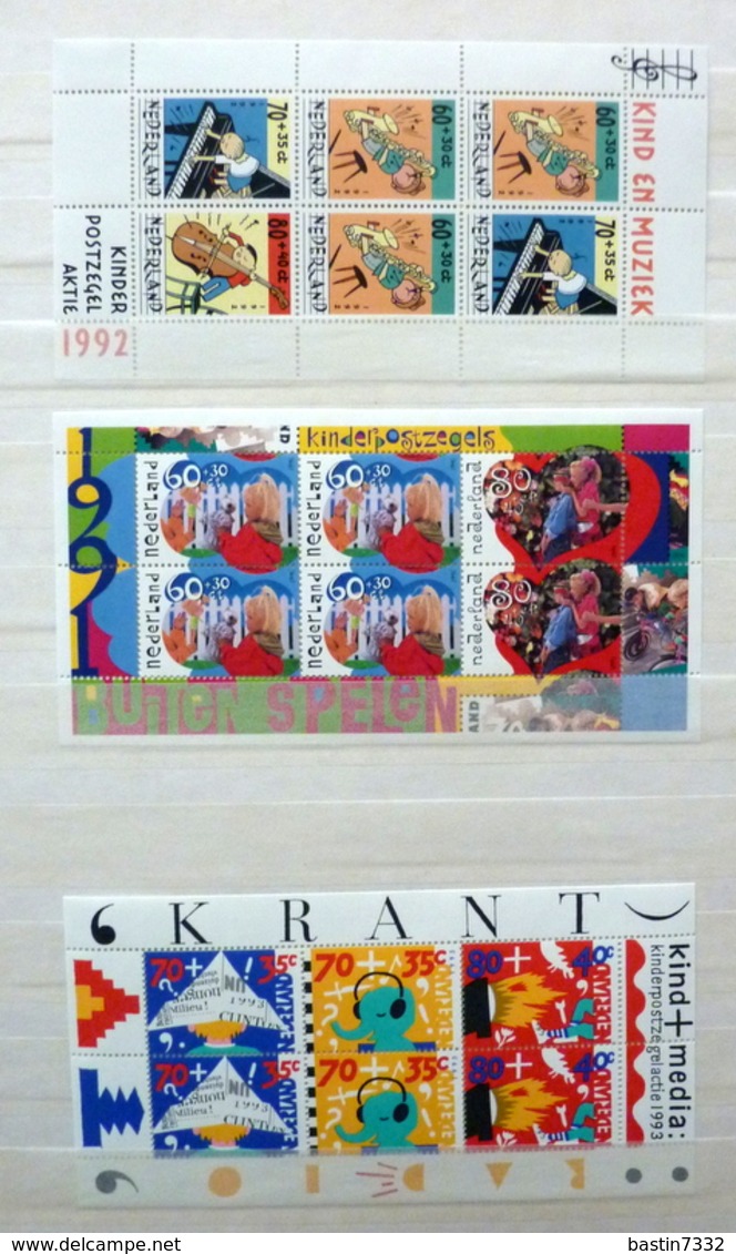 Netherlands collection yearsets(1982-1989) + stockbook MNH/Postfris/Neuf sans charniere