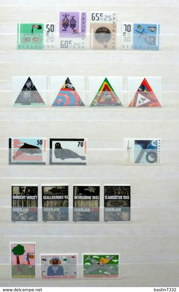 Netherlands collection yearsets(1982-1989) + stockbook MNH/Postfris/Neuf sans charniere
