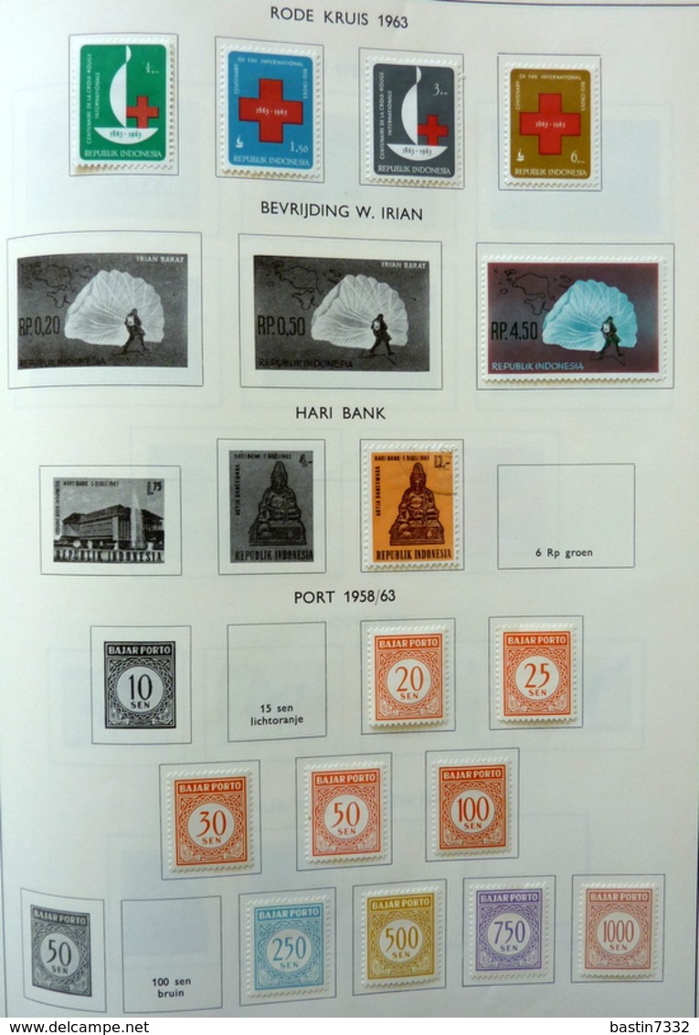 Netherlands(colonies) collection in album/stockbook and 69 booklets(MNH)