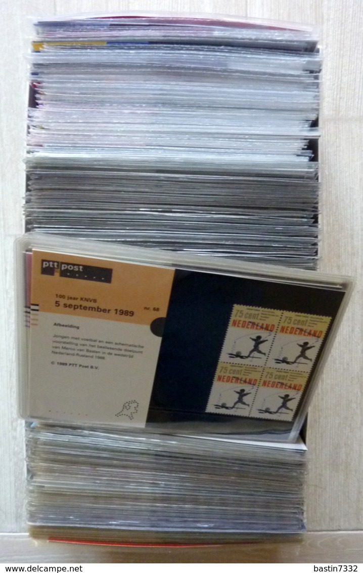 Netherlands Mint Collection 1982-2000 Complete In PTT Folders + Importa Album With 204x FDC - Verzamelingen (in Albums)