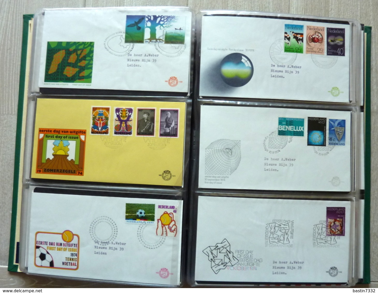 Netherlands Mint collection 1982-2000 complete in PTT folders + Importa album with 204x FDC