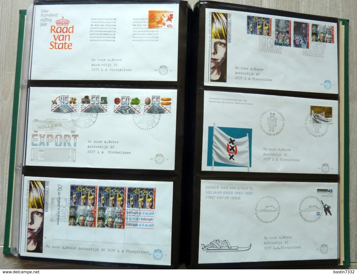 Netherlands Mint collection 1982-2000 complete in PTT folders + Importa album with 204x FDC