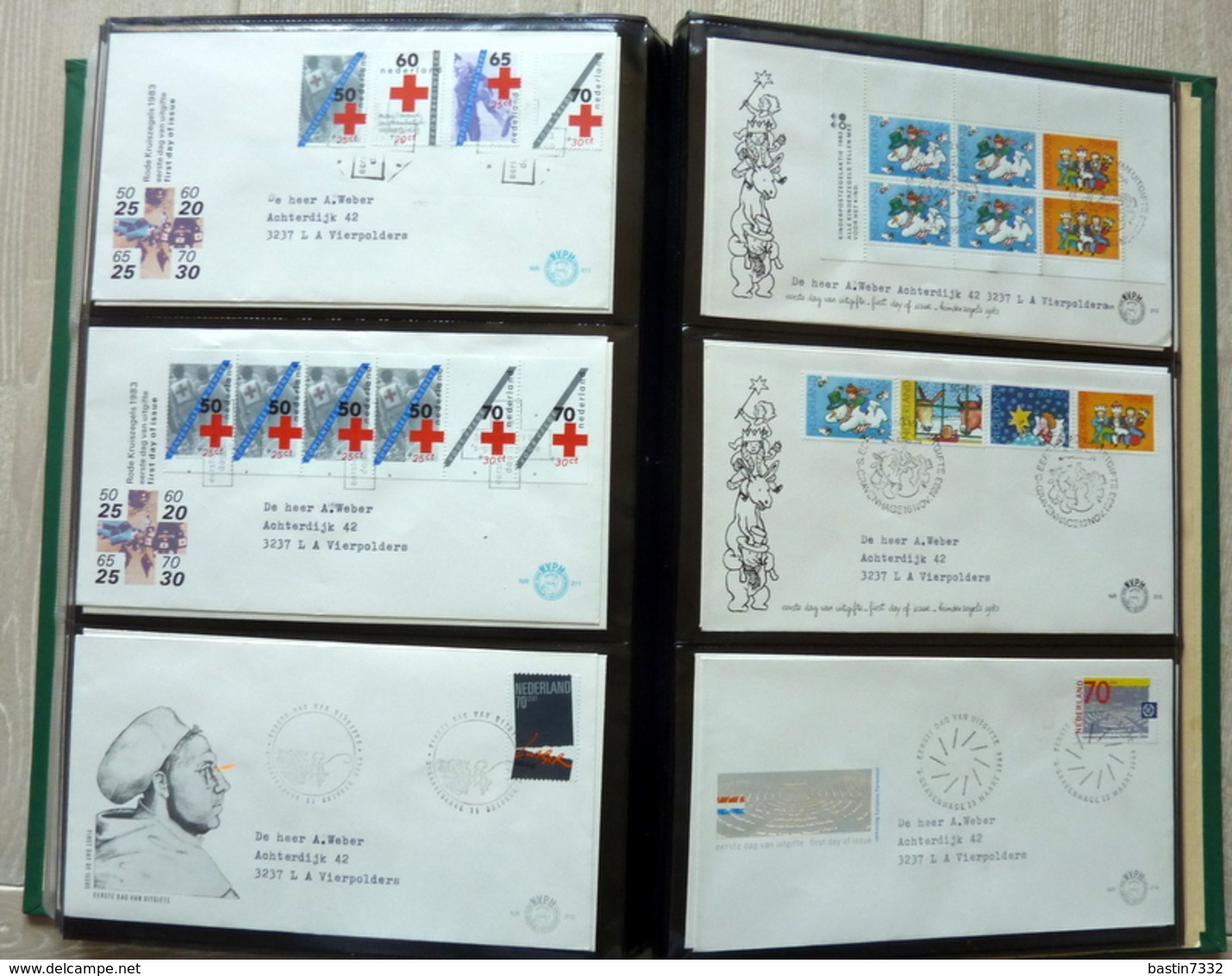 Netherlands Mint collection 1982-2000 complete in PTT folders + Importa album with 204x FDC