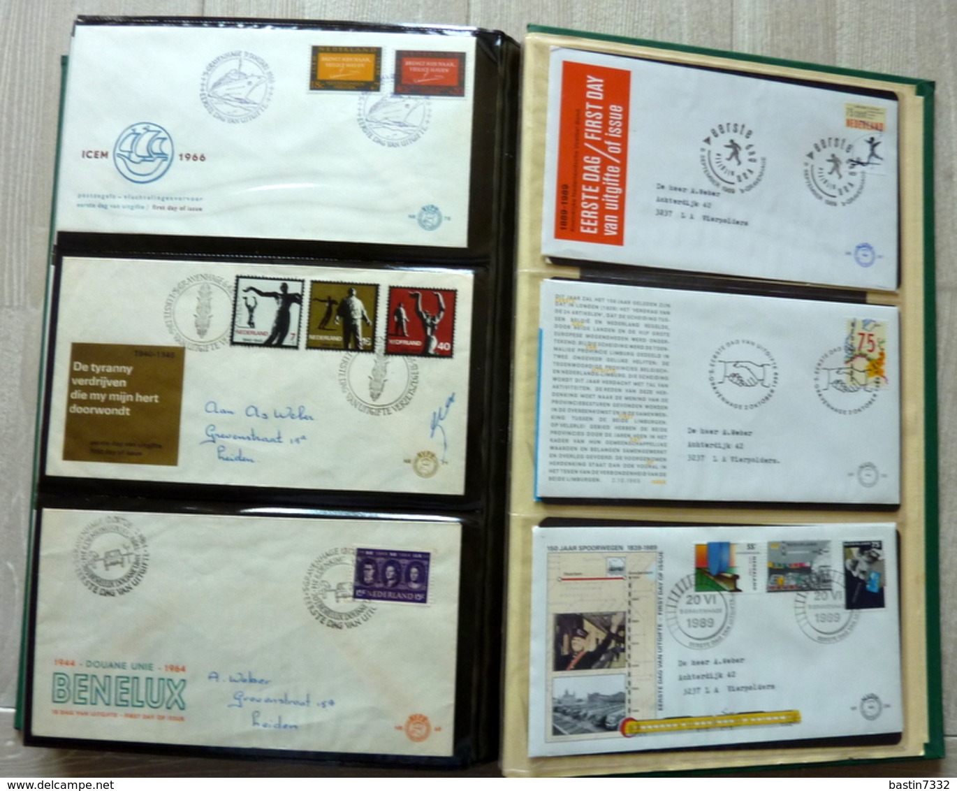 Netherlands Mint collection 1982-2000 complete in PTT folders + Importa album with 204x FDC