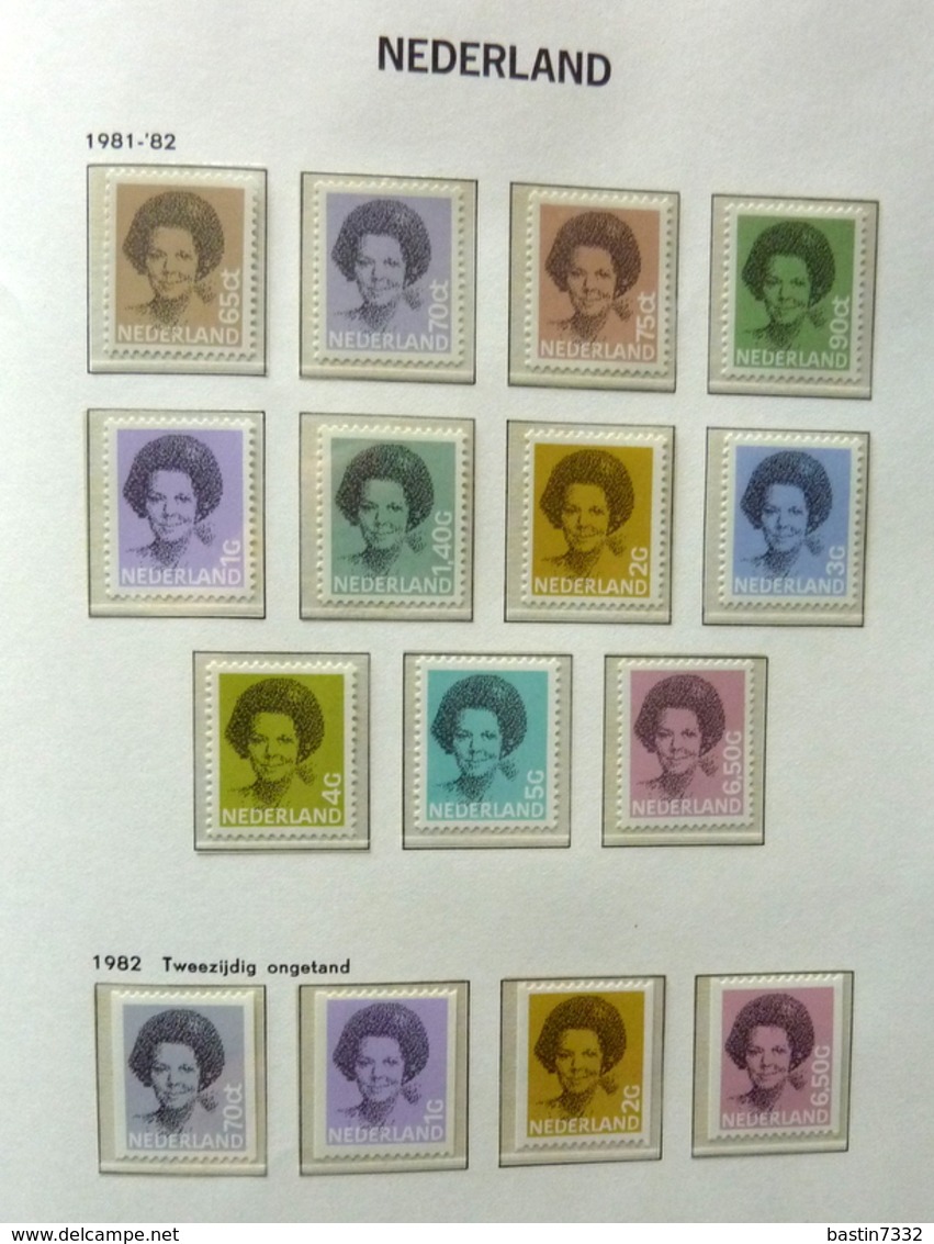 Netherlands Collection 1872-1982 In 2 Davo Albums Including M/Sheets - Verzamelingen (in Albums)