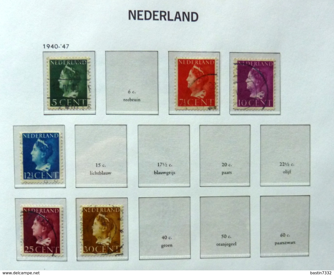 Netherlands collection 1872-1982 in 2 Davo albums including M/Sheets