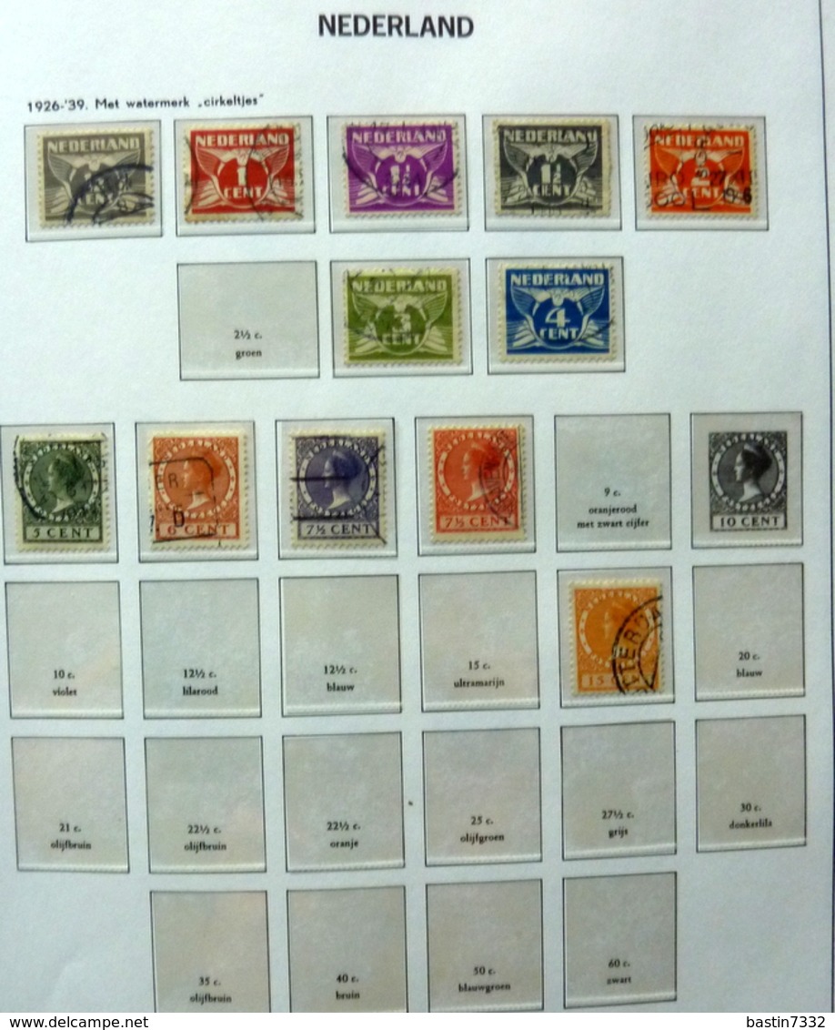 Netherlands collection 1872-1982 in 2 Davo albums including M/Sheets