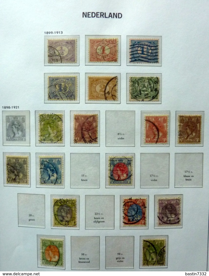 Netherlands collection 1872-1982 in 2 Davo albums including M/Sheets