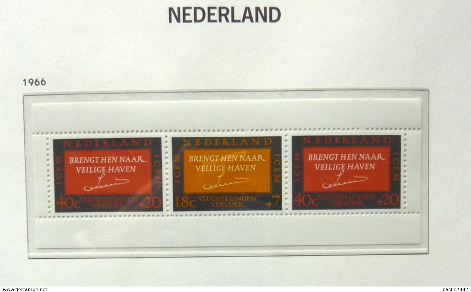 Netherlands collection 1872-1982 in 2 Davo albums including M/Sheets