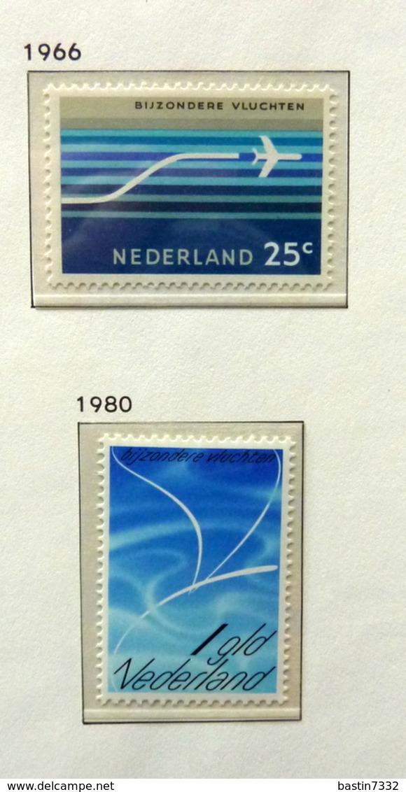 Netherlands collection 1872-1982 in 2 Davo albums including M/Sheets