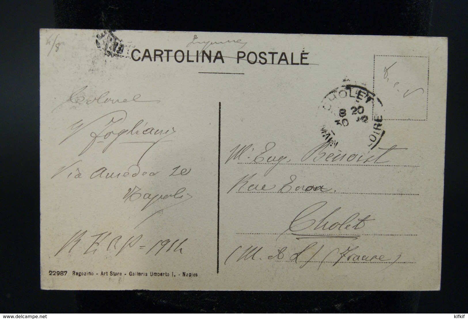 Lot 11 Cartes Postales Ancienne CPA Italie Napoli Naples - Napoli (Naples)