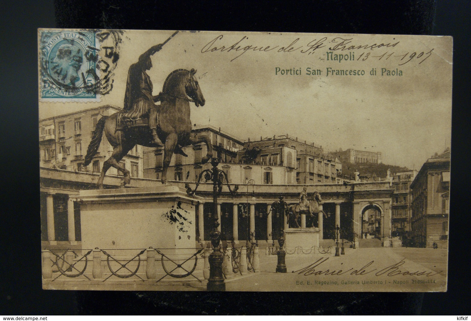 lot 11 cartes postales ancienne CPA italie Napoli Naples