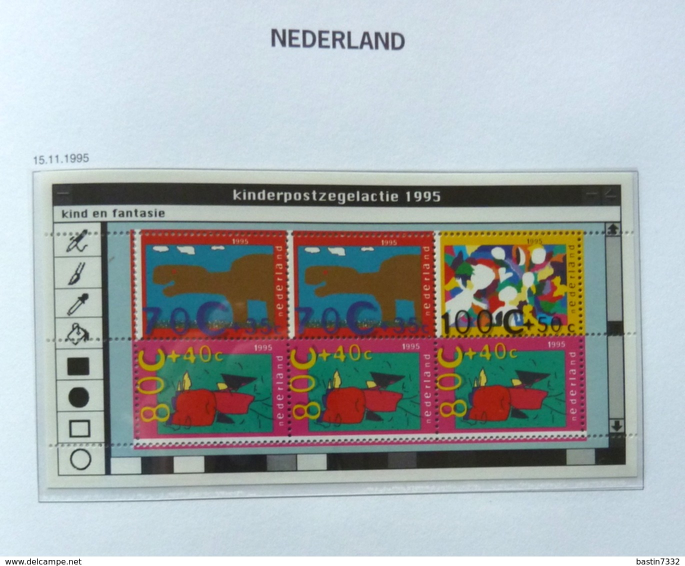 Netherlands collection 1990-2000 in 2 Davo Luxe albums with slipcase(as new)