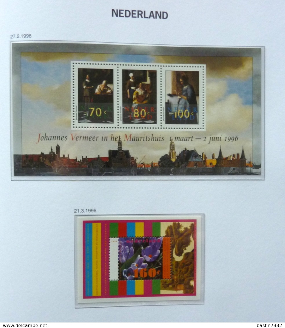 Netherlands collection 1990-2000 in 2 Davo Luxe albums with slipcase(as new)