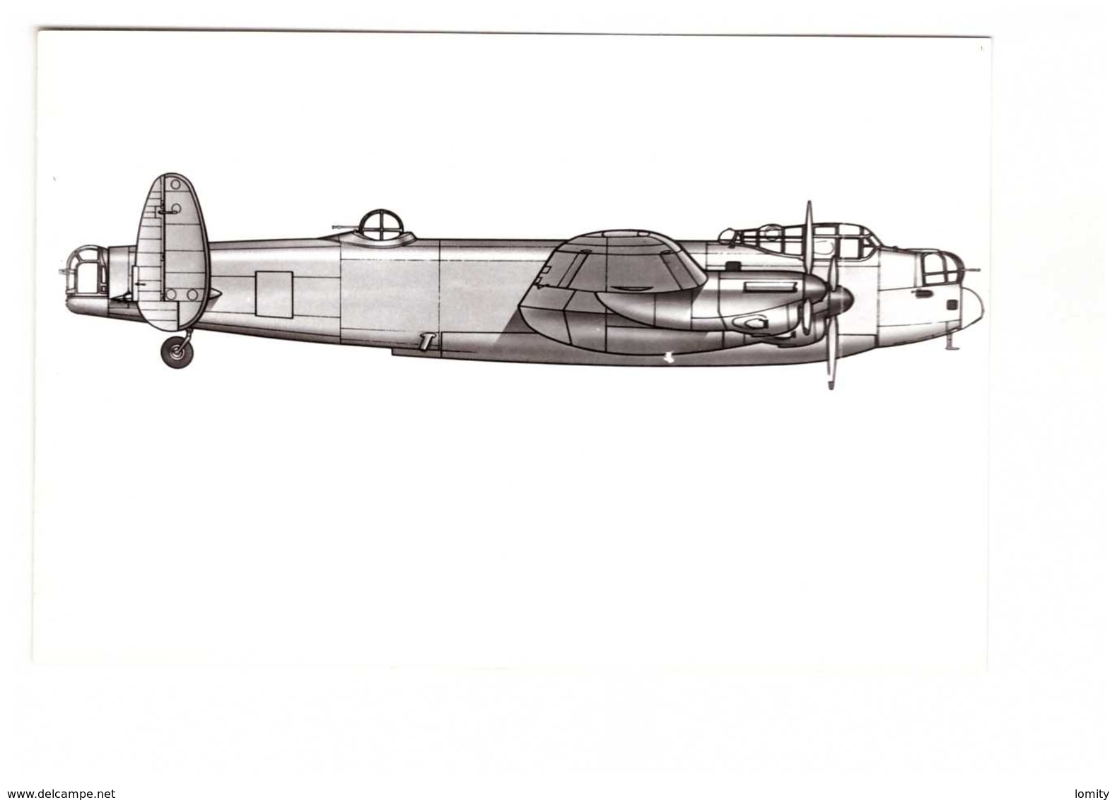 Aviation Avion Bombardier Anglais Avro Lancaster - 1939-1945: 2a Guerra