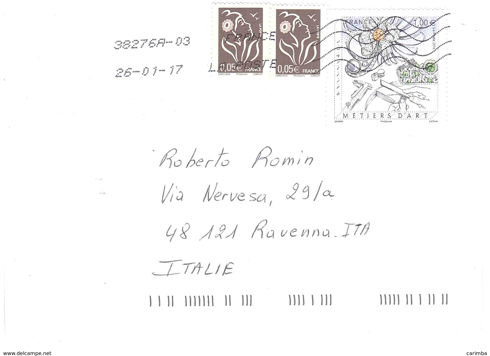 LETTERA X ITALY - 1961-....