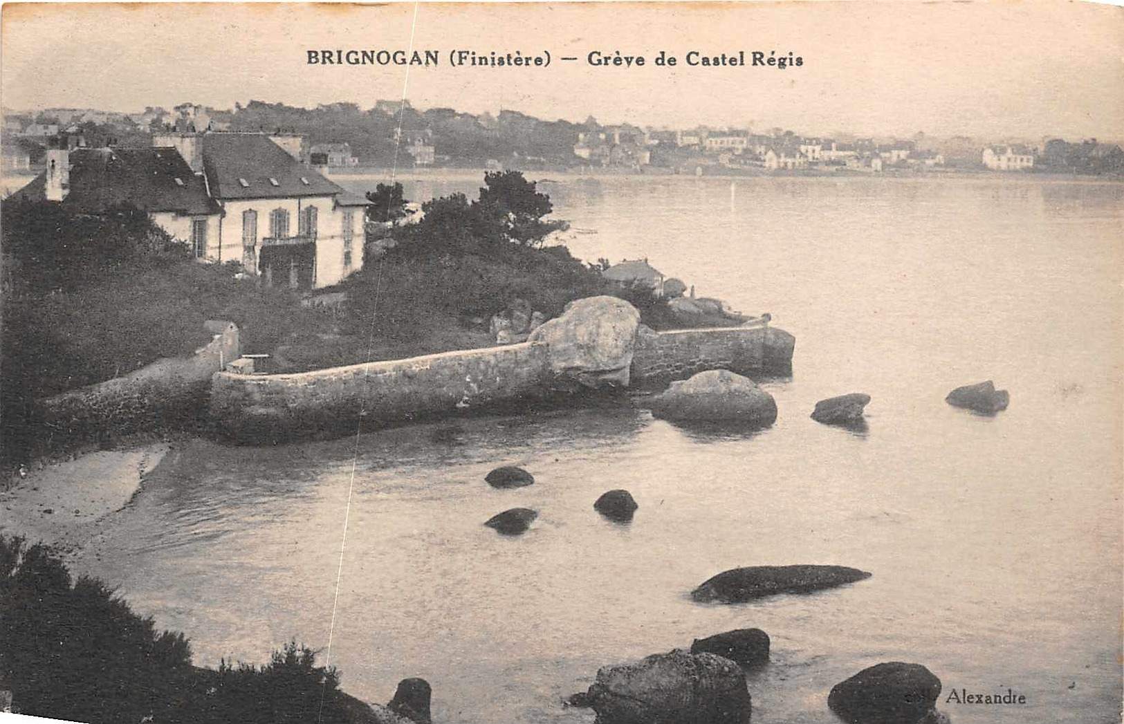 BRIGNOGAN PLAGES -  Gréve De Castel Régis ( Edts Alexandre ) - Brignogan-Plage