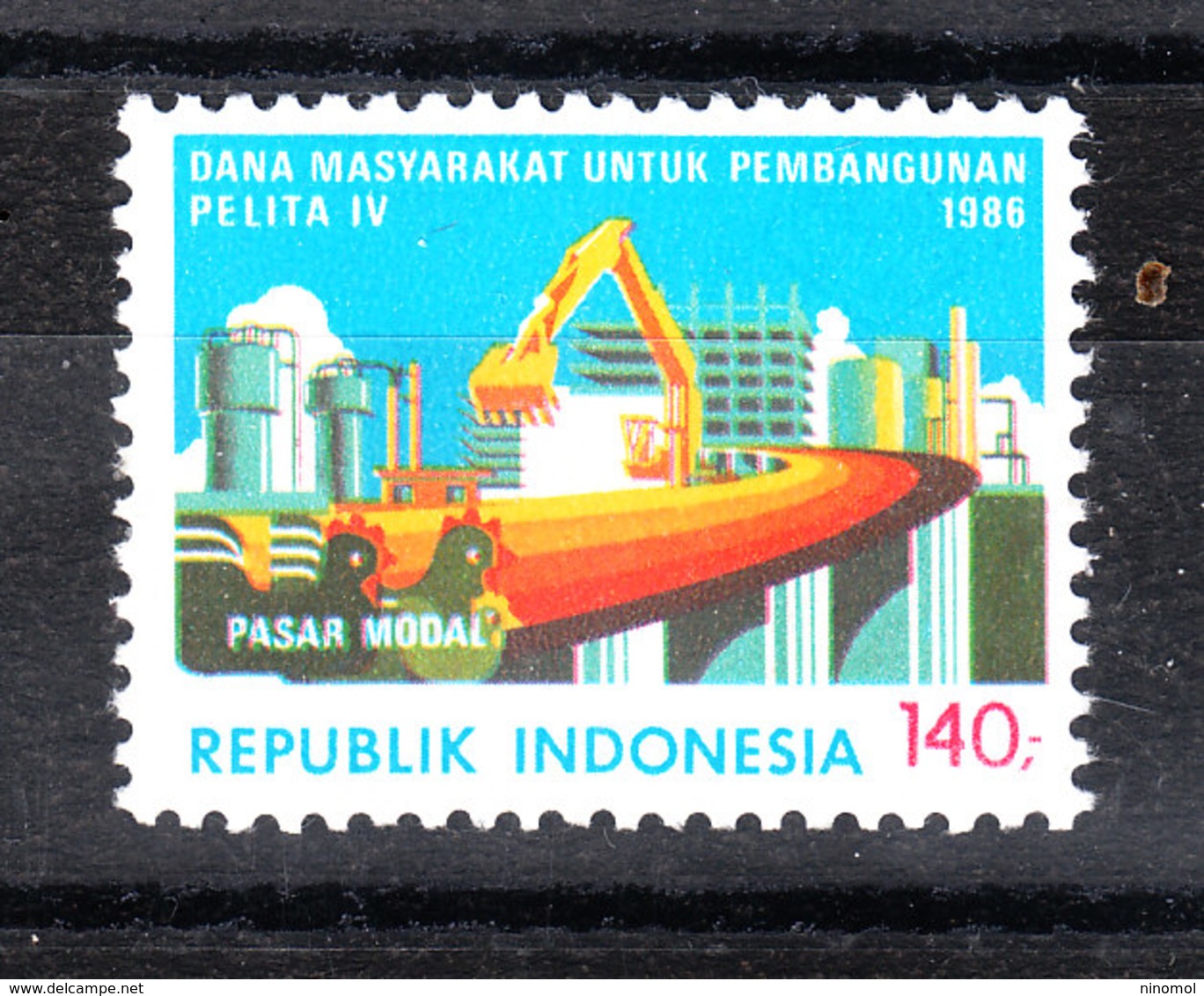 Indonesia - 1986. Ponte Sopraelevato. Elevated Bridge. MNH - Ponti