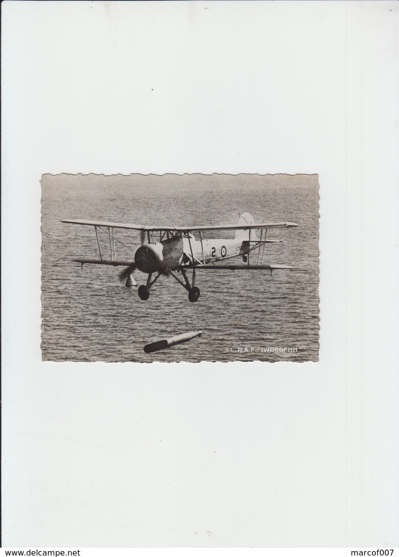 MILITARIA - RAF - SWORDFISH - CARTE PHOTO VIERGE - Luchtvaart