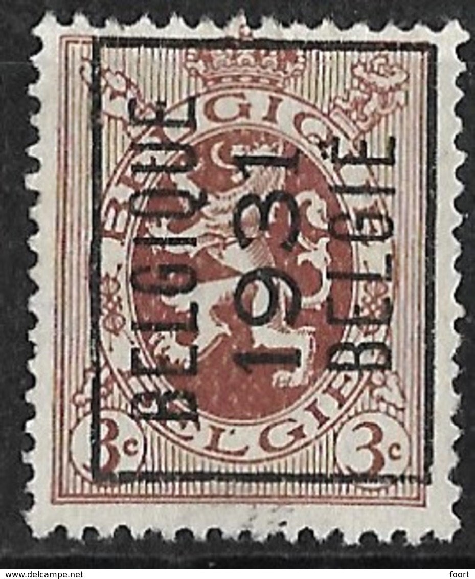 België  1931 Typo Nr. 246A - Typos 1929-37 (Heraldischer Löwe)
