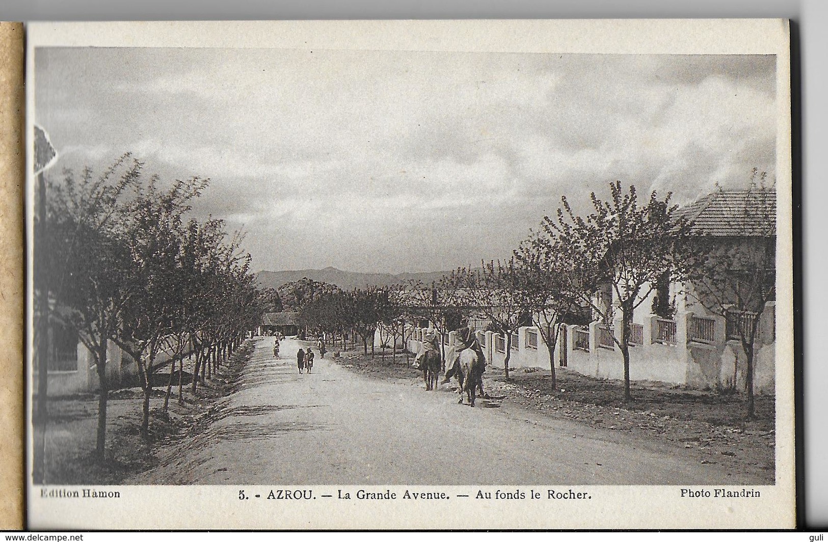 Afrique Maroc AZROU et ses Environs - Carnet de 25 cartes détachables Edition MARS  photo FLANDRIN Cartes n° 1 à 25