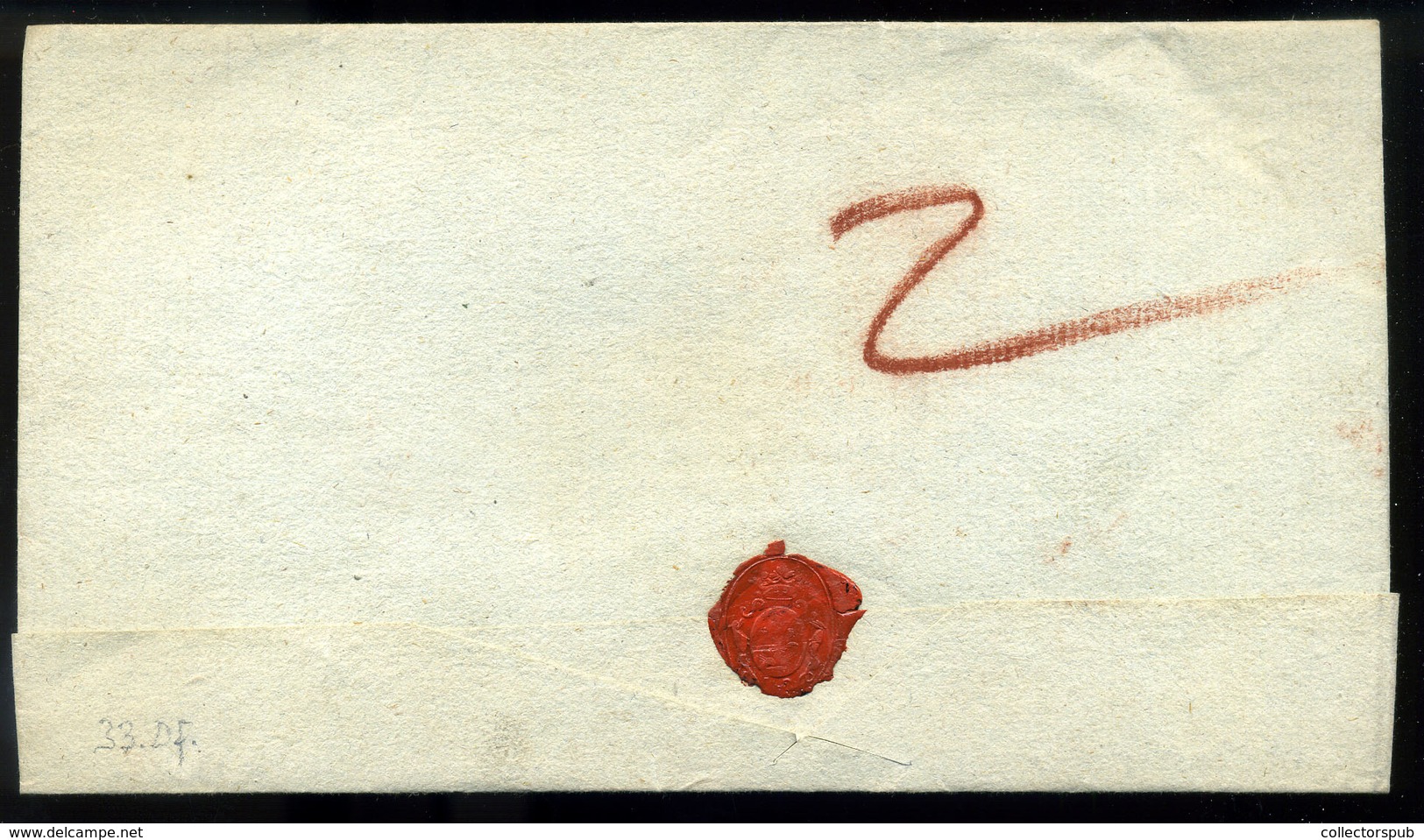 MÁRAMAROSSZIGET 1822. Ex Offo Levél "GR :: SZIGETH " Bélyegzéssel. A Bélyegzésben Jól Látható A Két Kettőspont, Ebben A - ...-1867 Prephilately