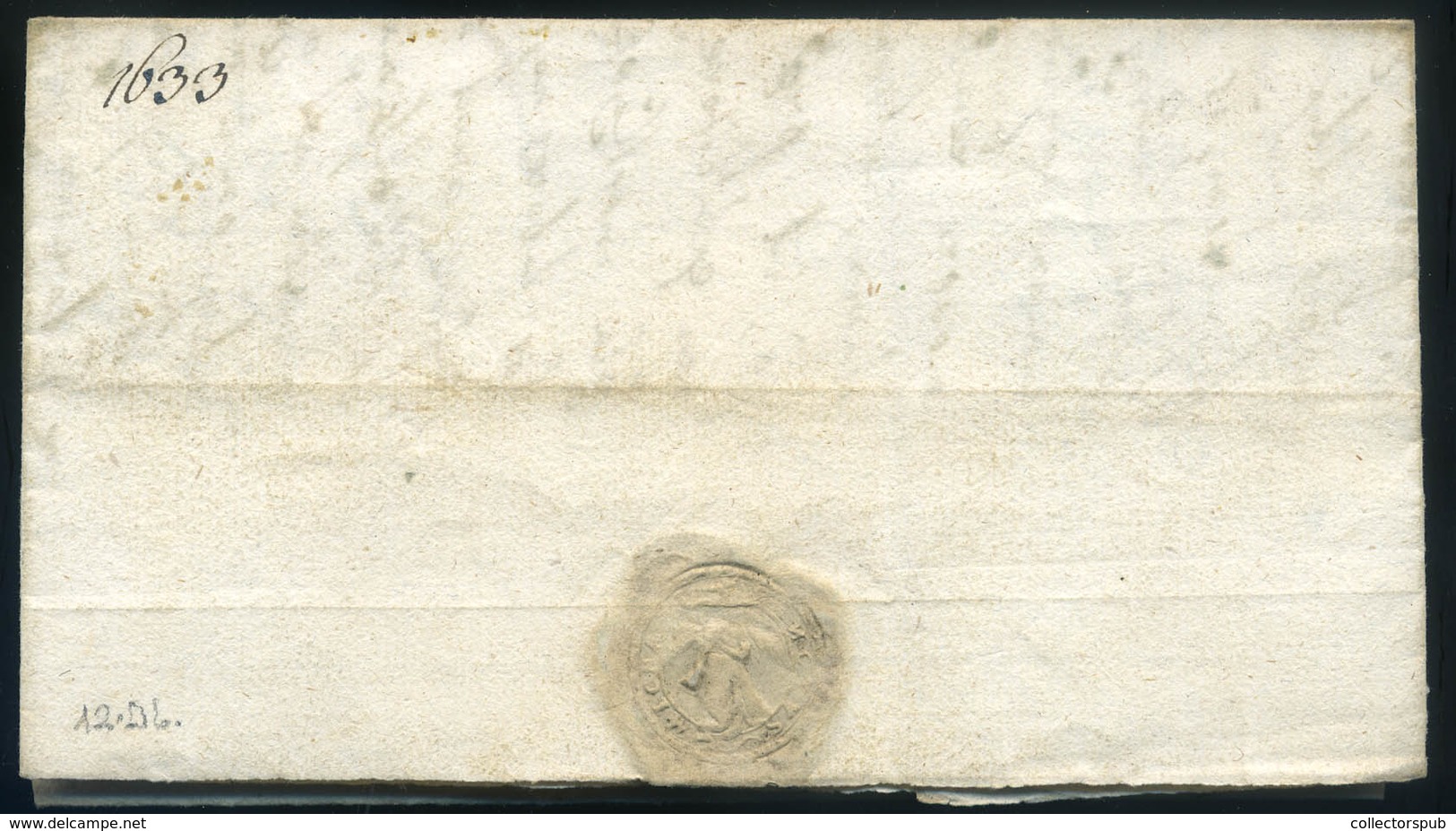 TÚRÓCSZENTMIHÁLY 1633. A Szent Mihály Templom Plébániájáról írt Levél Körmöcbányára Küldve! Szép, Ritka Darab! - ...-1867 Prephilately