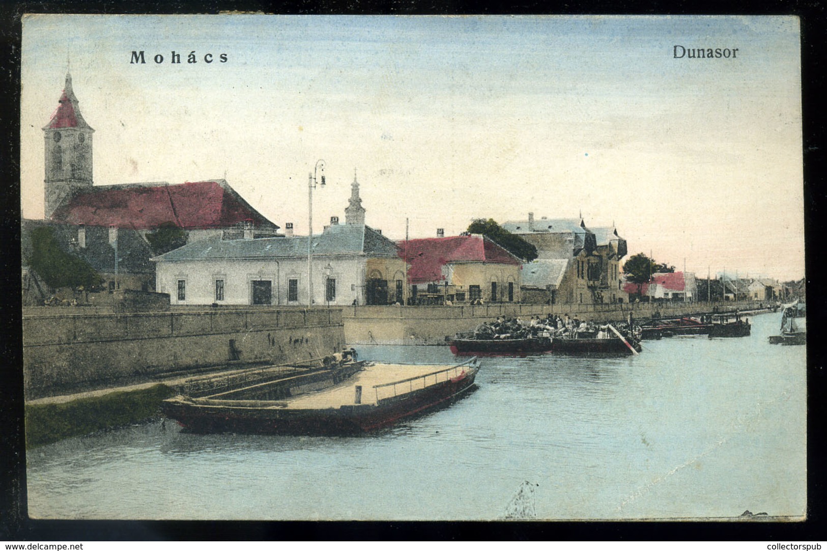 MOHÁCS 1923. Régi Képeslap  /  Vintage Pic. P.card - Hungary