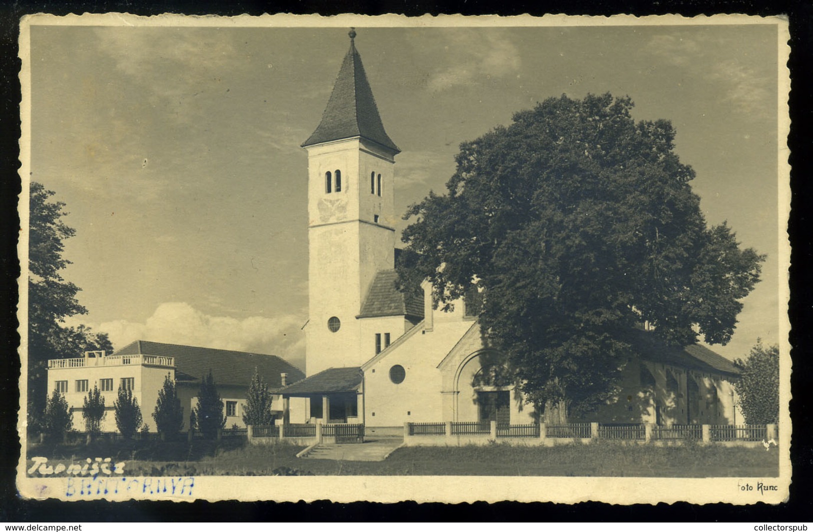 BÁNTORNYA / Turnišče 1941. Régi Képeslap  /  Vintage Pic. P.card - Hungary