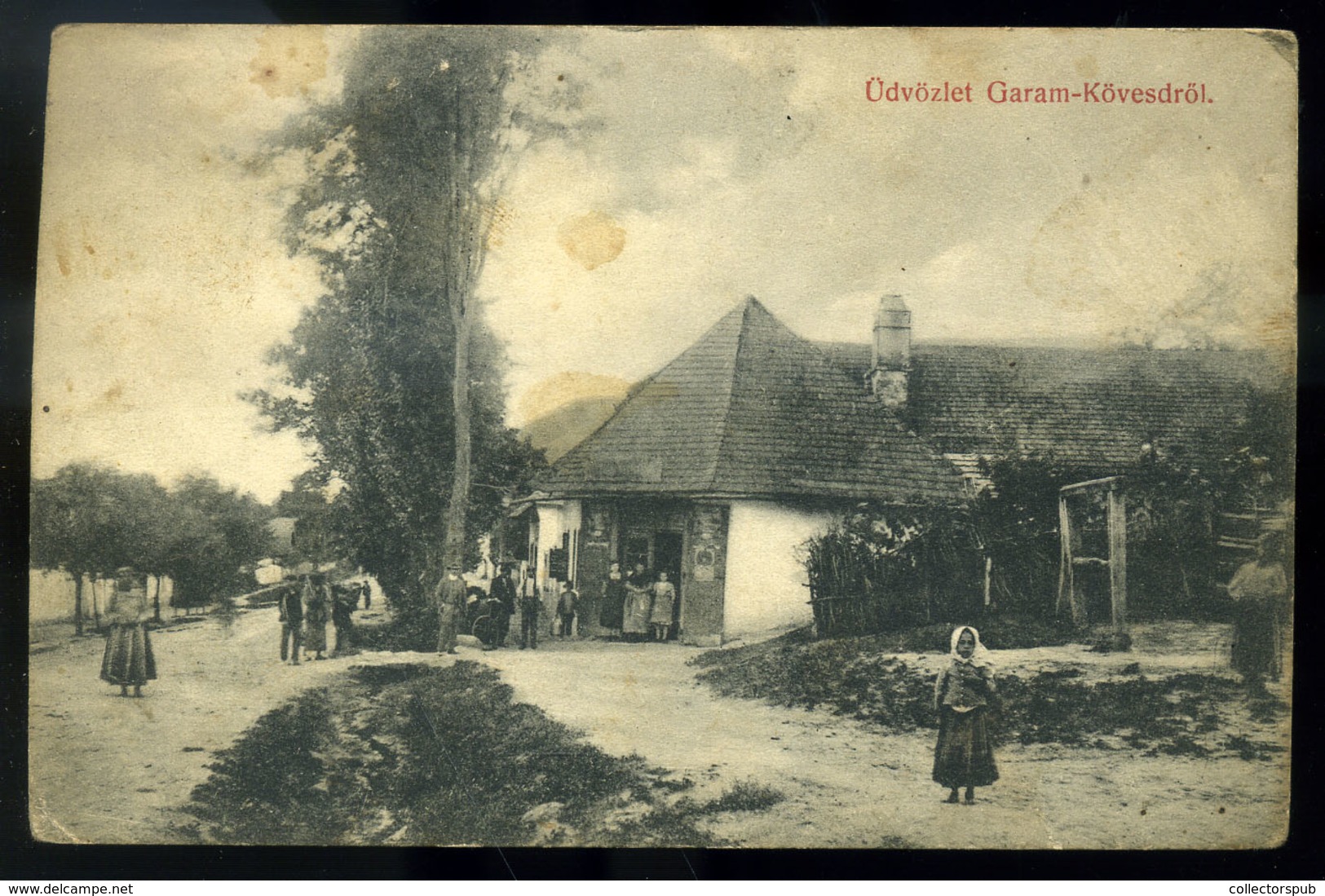 GARAMKÖVESD 1914. Régi Képeslap  /  Vintage Pic. P.card - Hongrie