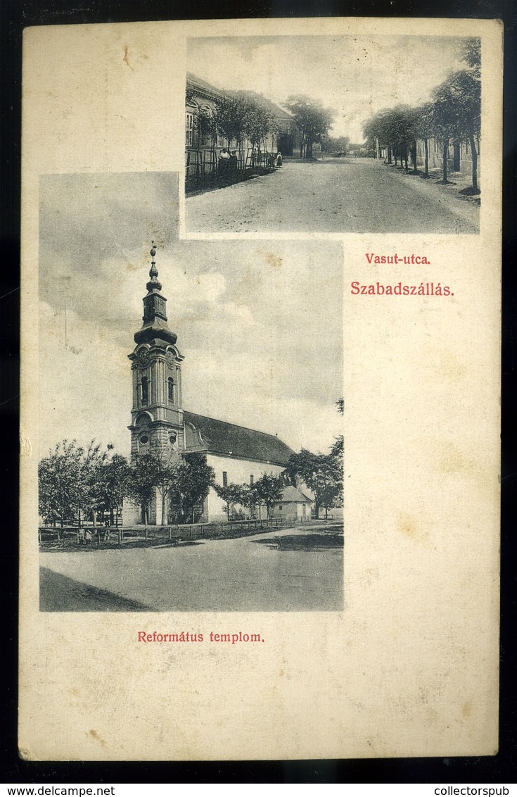 SZABADSZÁLLÁS 1912. Régi Képeslap  /  Vintage Pic. P.card - Hungary