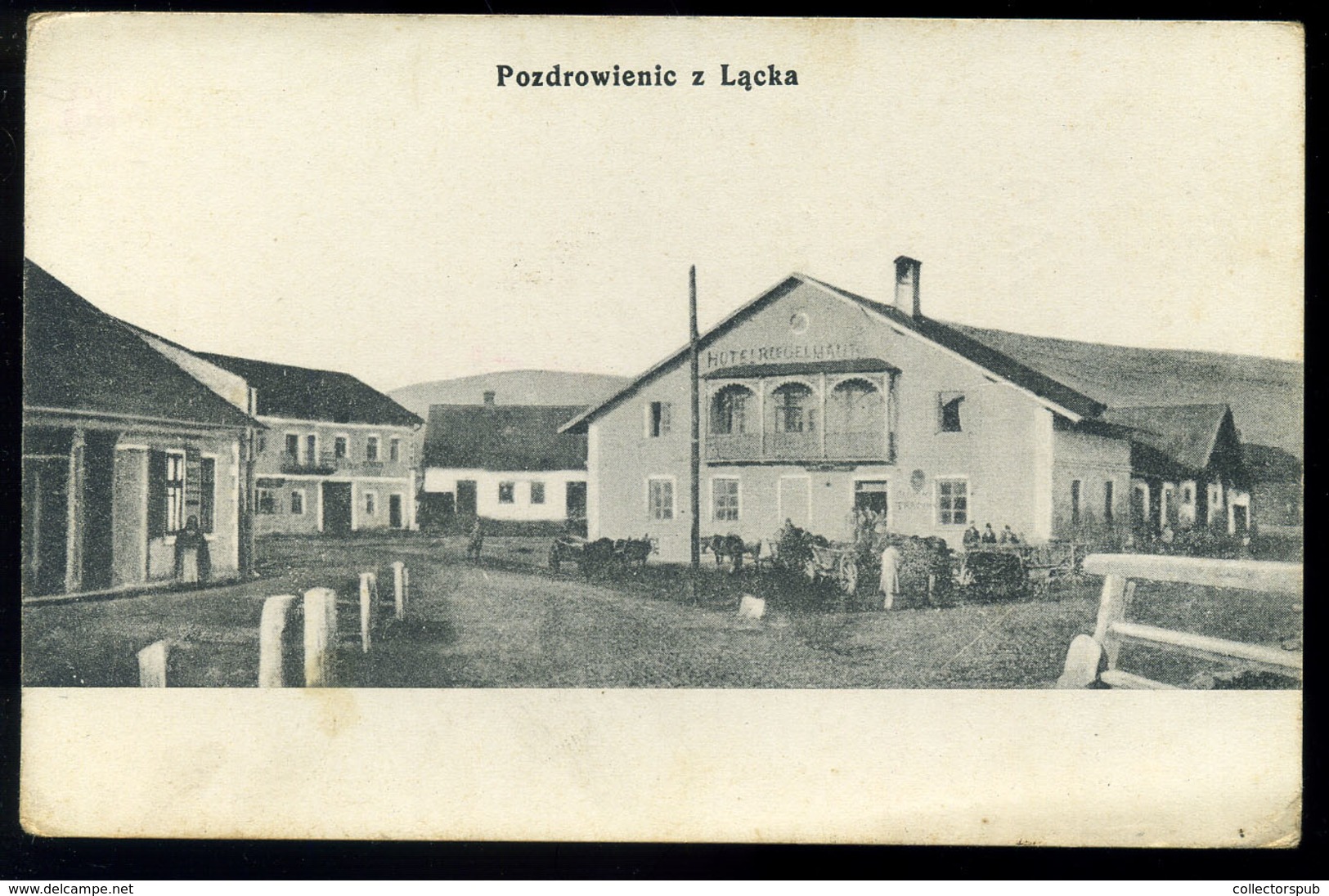LENGYELORSZÁG 1915. Cca. Lacka Régi Képeslap  /  POLAND Lacka Vintage Pic. P.card - Polen