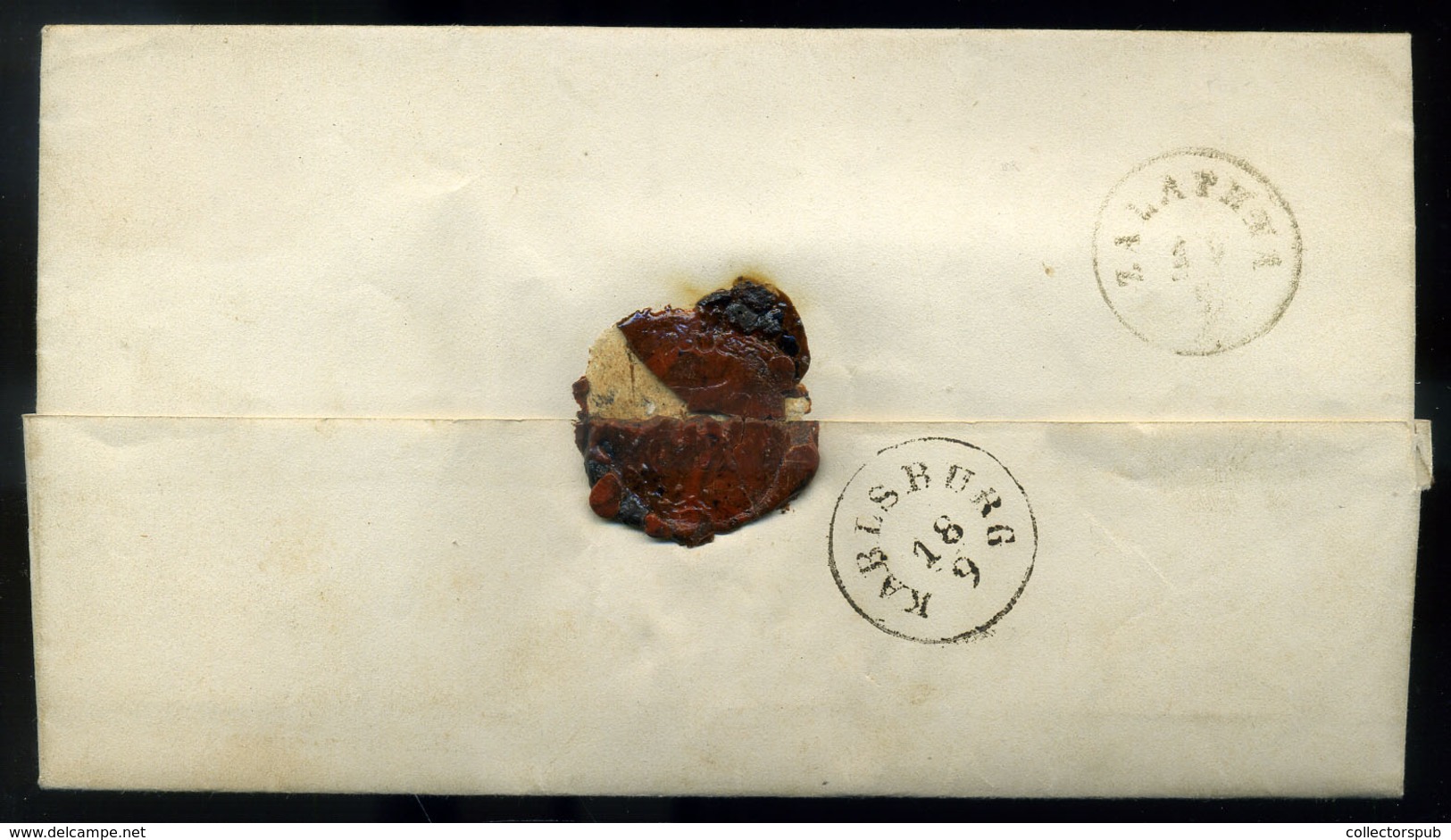DÉVA 1865. 5Kr-os Levél, Tartalommal, Zalatnára Küldve - Used Stamps
