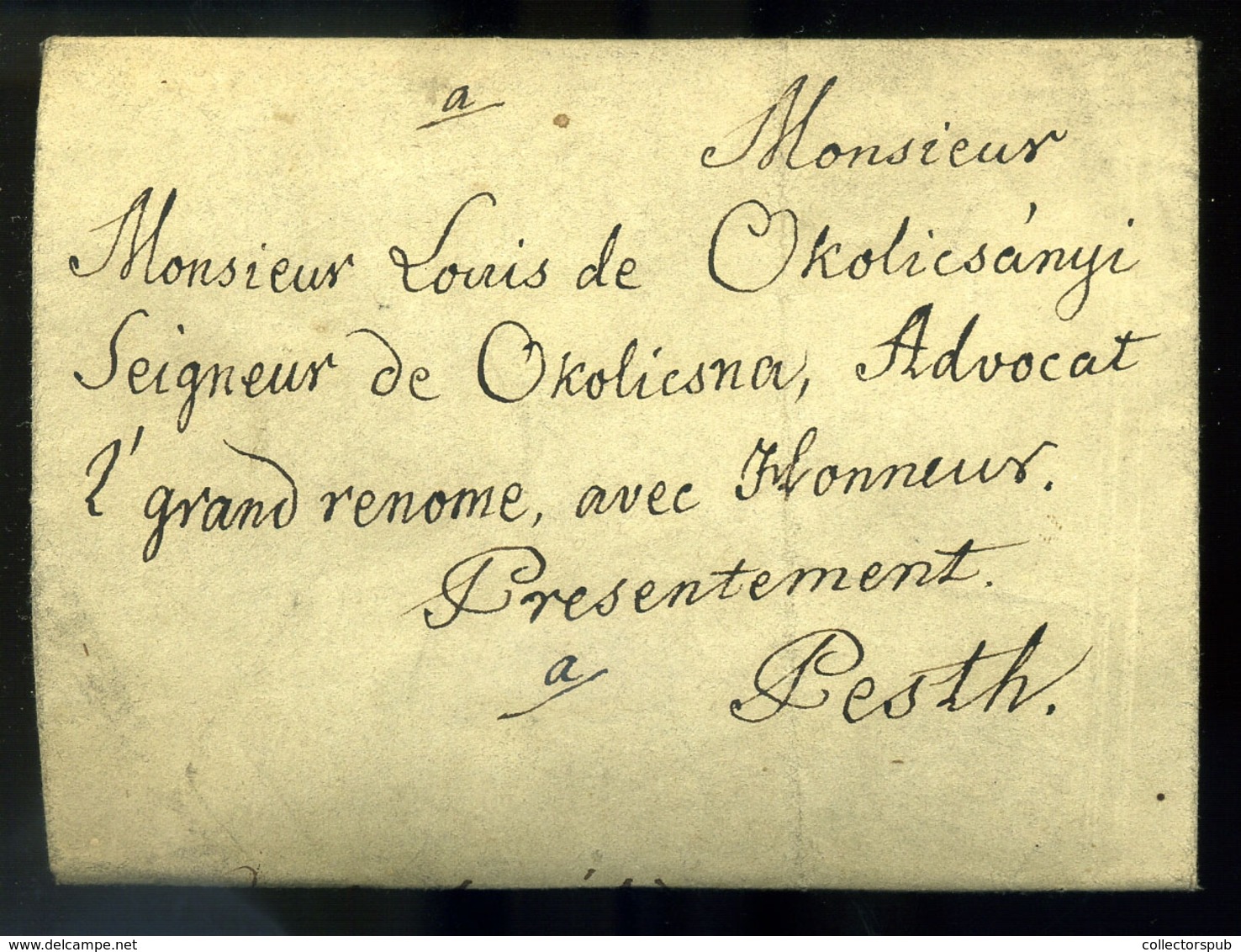 1844. Okolicsányi Lajos 1812-1862. Borsod Megye Alispánja , 1849. Jan. 27 (16.)- Százados Az 1. Zólyom Megyei (később 51 - Non Classificati