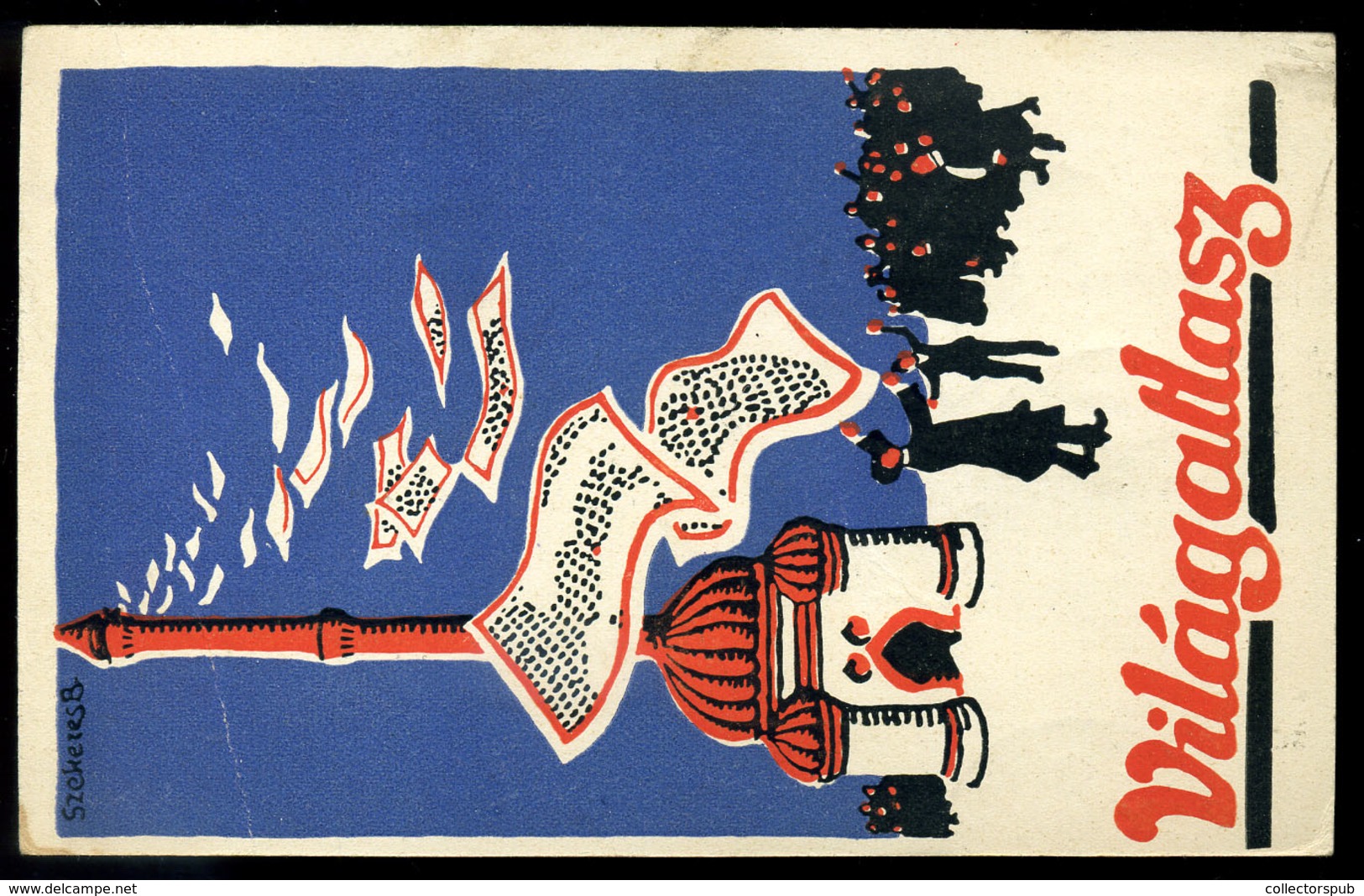 DEBRECEN 1919. Helyi, Cenzúrázott Képeslap Megszállás Bélyegekkel  /  Local Cens. Vintage Pic. P.card Occupation Stamps - Covers & Documents