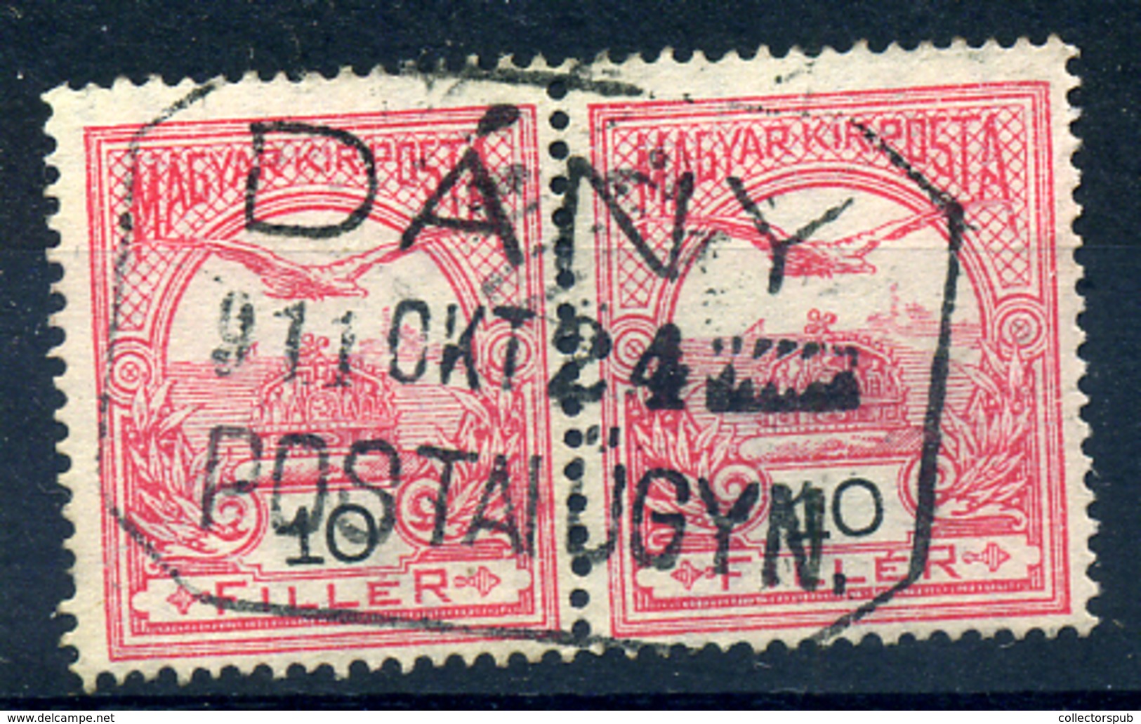 DÁNY  Postaügynökségi Bélyegzés  /  Postal Agency Pmk - Used Stamps