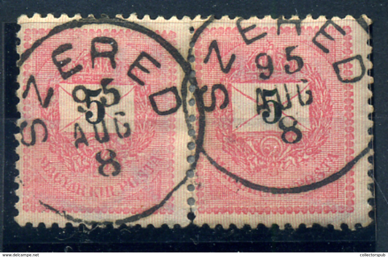 SZERED 5Kr Pár  Szép Bélyegzés - Used Stamps