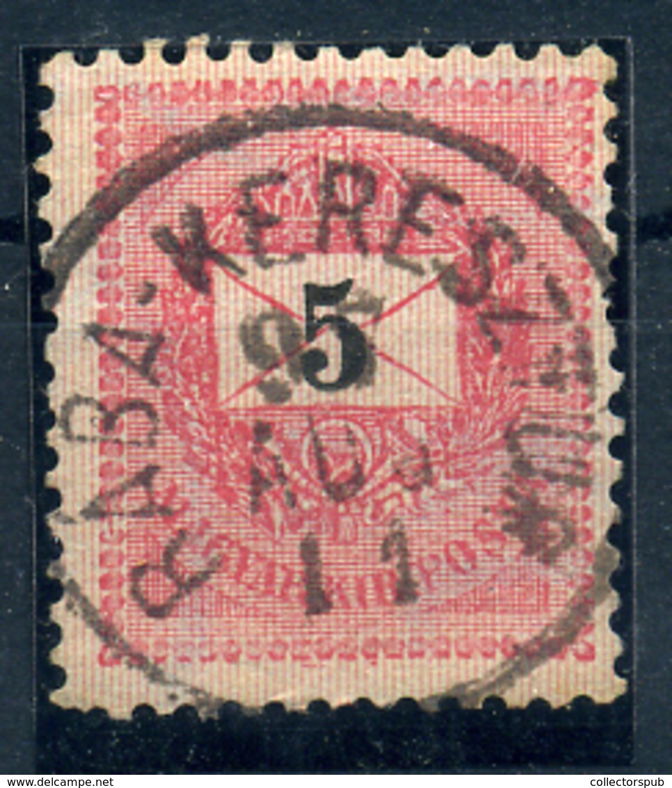 RÁBAKERESZTÚR  5Kr  Szép Bélyegzés - Used Stamps