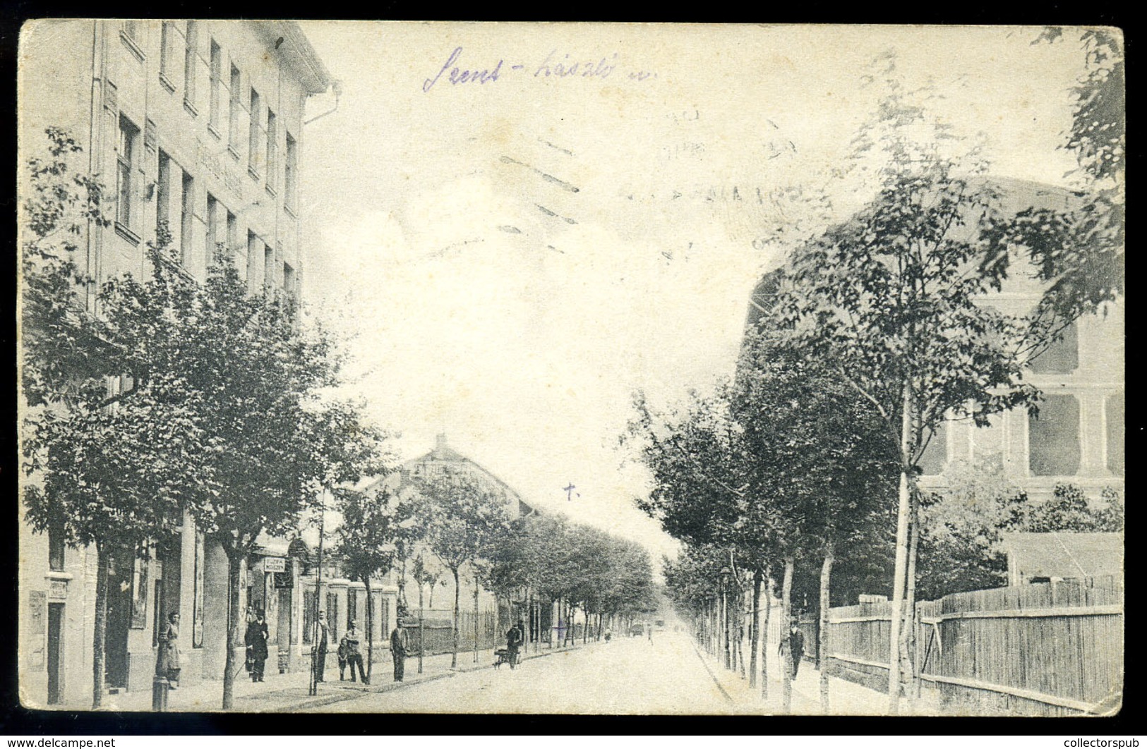 BUDAPEST 1917. VI. Szent László út, Ritka Képeslap  /  Vintage Pic. P.card - Hungary