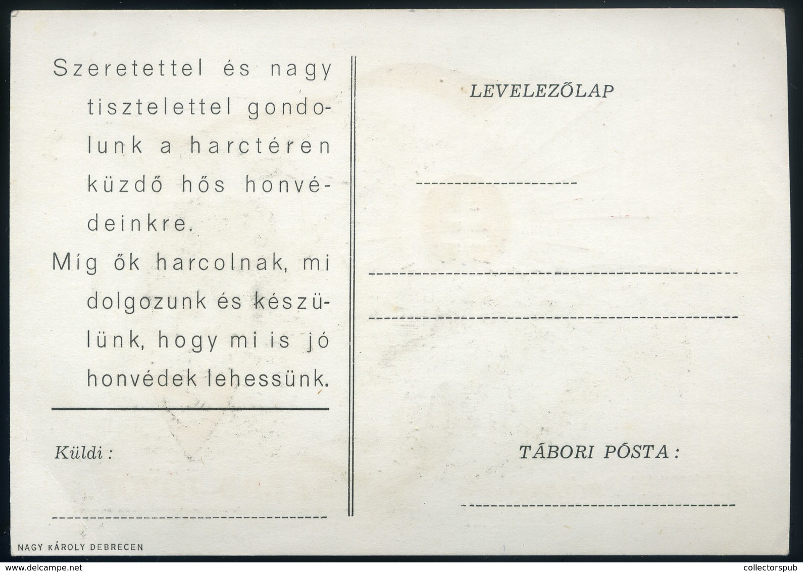 NYÍREGYHÁZA 1944. Leventenap , Régi Képeslap  /  Festivities Vintage Pic. P.card - Ungarn